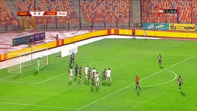 الزمالك يفوز على الجونة بثنائية في الدوري