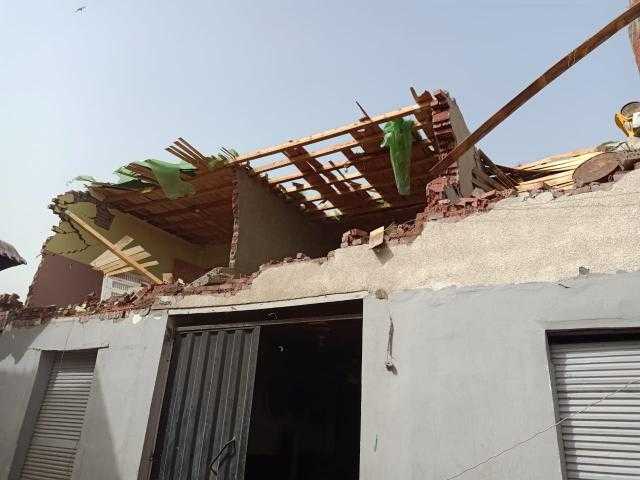 محافظة القليوبية: إزالة 8 حالات بناء مخالف فى قرية نامول بمركز طوخ