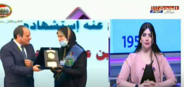 والدة الشهيد أحمد عبدالسلام: الدولة لا تنسى أبنائها ولا أسرهم.. ”وعندنا رئيس إنسان”