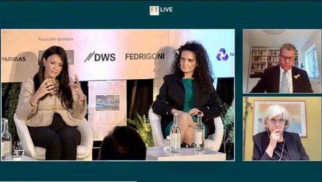 المشاط تستعرض جهود مصر للتحول نحو الاقتصاد الأخضر بمؤتمر فاينانشيال تايمز للتغيرات المناخية
