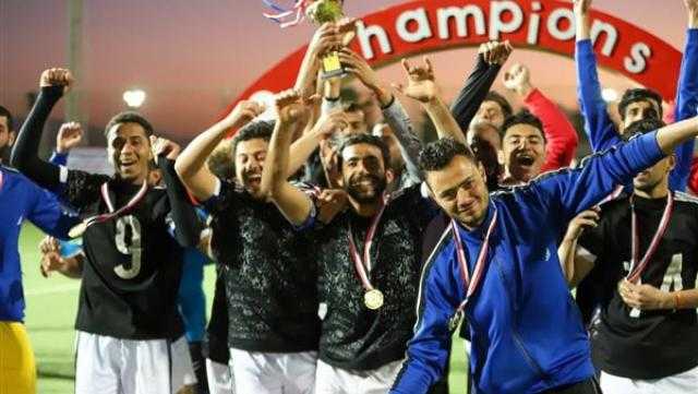 وزير الشباب والرياضة يهنئ الدقهلية بتتويجها بالنسخة الخامسة لدوري الصم
