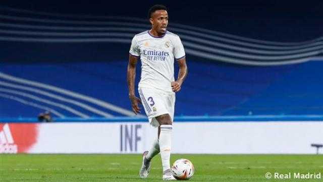 ريال مدريد يعلن غياب إيدير ميليتاو عن مواجهة مايوركا بالدوري الإسبانى