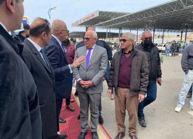 محافظ بورسعيد يتفقد معرض «إحلال سيارات الركاب» ضمن مبادرات البنك الزراعي المصري