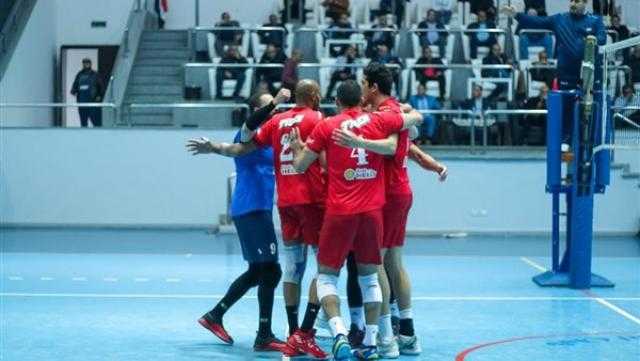 الأهلي يهزم هليوبوليس ويتأهل لنصف نهائي دوري الكرة الطائرة