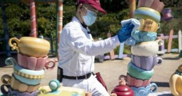 متنزه ”ديزنى لاند” فى شنغهاى الصينية يغلق أبوابه بشكل مؤقت بسبب كورونا