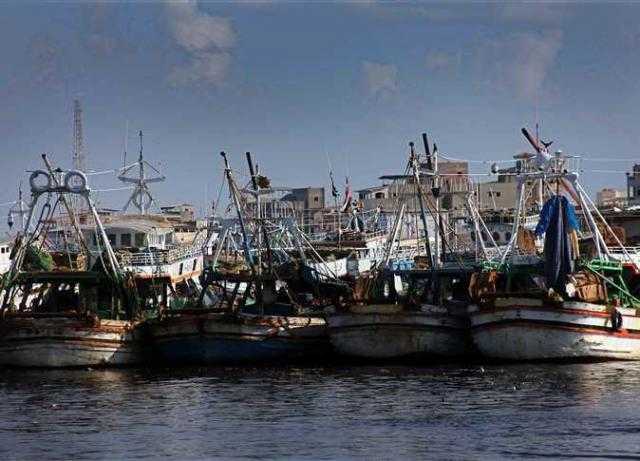 غلق بوغاز عزبة البرج بدمياط بسبب نوة العجوزة
