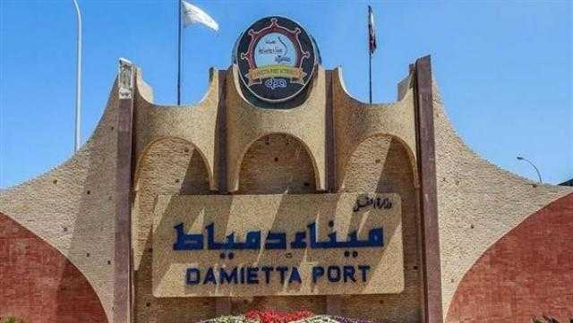 تداول 26 سفينة حاويات وبضائع عامة بميناء دمياط