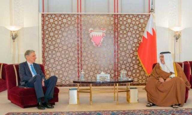 ولى عهد البحرين يؤكد أهمية مواصلة آفاق التعاون الاستراتيجى مع بريطانيا