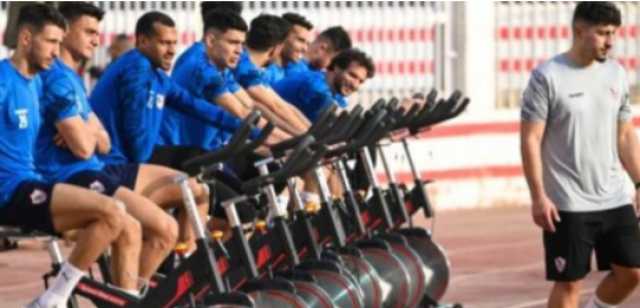 فقرات بدنية متنوعة في مران الزمالك