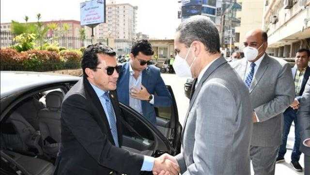 وزير الشباب يصل الغربية لإطلاق فعاليات برلمان وسط وغرب الدلتا