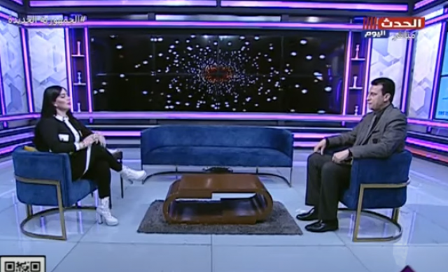 جانب من الحلقة 