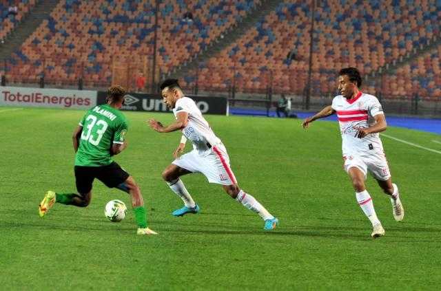 التعادل السلبي يخيم على مواجهة الزمالك وساجرادا الأنجولي بأبطال أفريقيا