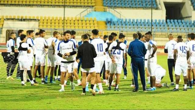 الإسماعيلي يستأنف تدريباته لملاقاة المصري