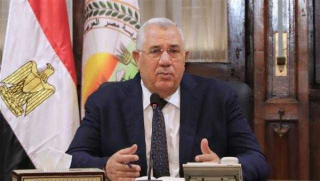 وزير الزراعة: نستهدف استصلاح 2.2 مليون فدان جديد من الأراضى الزراعية