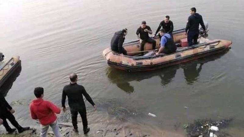الإنقاذ النهري ينتشل جثمان شاب غرق في مياه البحر الصغير بالدقهلية
