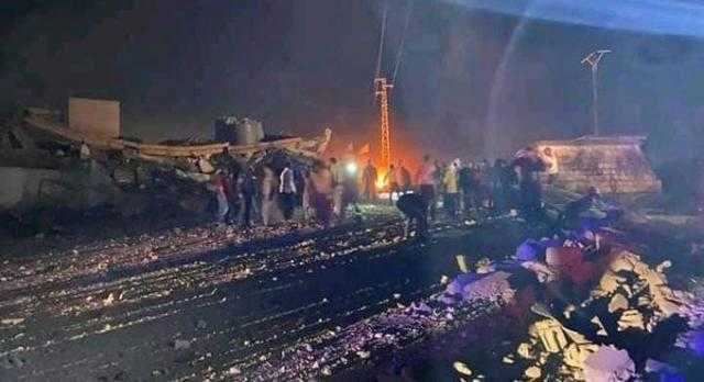 حركة أمل اللبنانية :انفجار بنعفول بسبب حريق قوارير أوكسجين