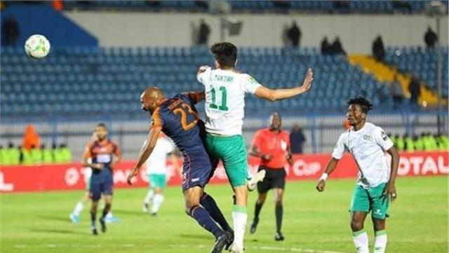 المصري يفوز على نهضة بركان المغربي بثنائية في ربع نهائي كأس الكونفدرالية