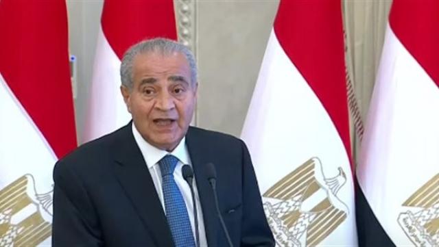 وزير التموين: استراتيجية الدولة توفير السلع الغذائية وضمان احتياطي لا يقل عن 6 أشهر