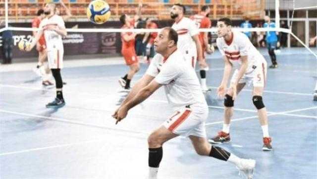 معسكر مغلق للزمالك استعدادا لمواجهة الأهلي في نهائي كأس مصر للطائرة
