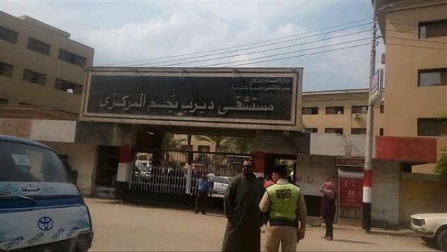 اندلاع حريق بقسم حضانات الأطفال في مستشفى ديرب نجم المركزي