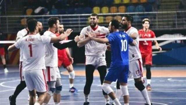 الزمالك يفوز على الأهلي في نهائي كأس مصر للكرة الطائرة