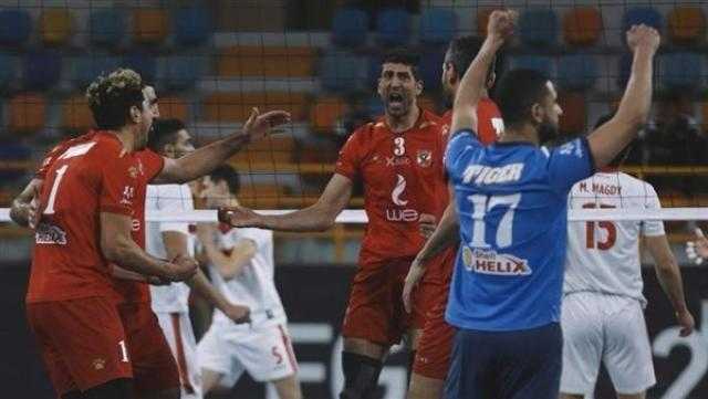 رجال طائرة الأهلي يلتقي الزمالك في ثاني مواجهات نهائي كأس مصر