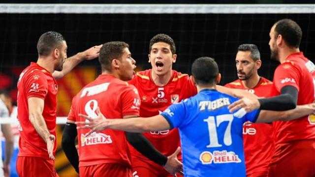 الأهلي يفوز على الزمالك في نهائي كأس مصر للطائرة ومباراة فاصلة لحسم الفائز باللقب