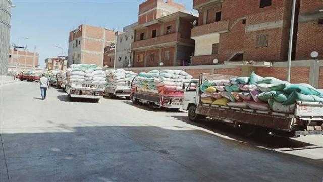 كفر الشيخ: توريد 51 طنًا و671 كجم من القمح حتى اليوم