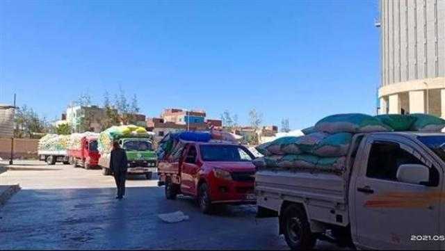 توريد 243 طن قمح في كفر الشيخ منذ بداية الموسم الحالي