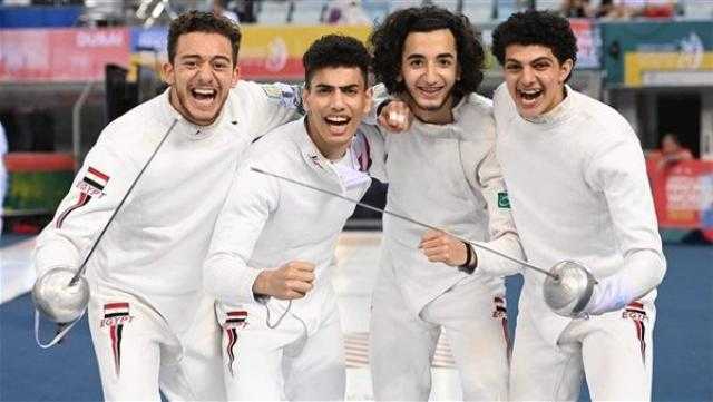 منتخب مصر لسلاح الشيش يشارك في كأس العالم ببلغاريا