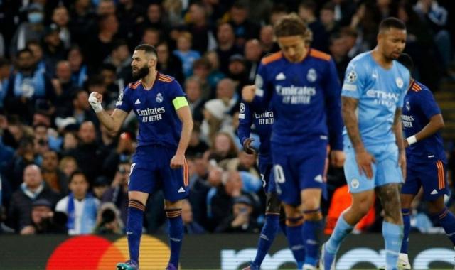 مانشستر سيتي يضع قدما في نهائي دوري أبطال أوروبا بفوز مثير على ريال مدريد
