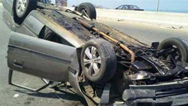 إصابة 5 أشخاص في انقلاب سيارة ملاكي بالغردقة