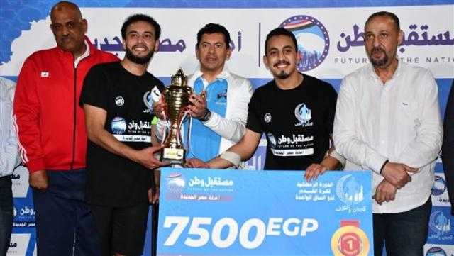 وزير الرياضة يشهد الدورة الرمضانية لكرة القدم لذوي الساق الواحدة بنادي هيلوليدو.. صور