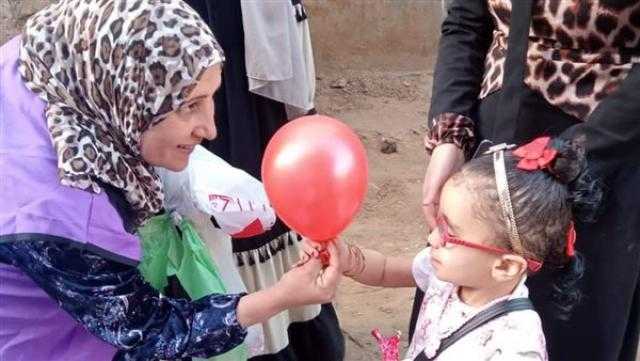 توافد الجماهير والأعضاء على مراكز شباب حياة كريمة