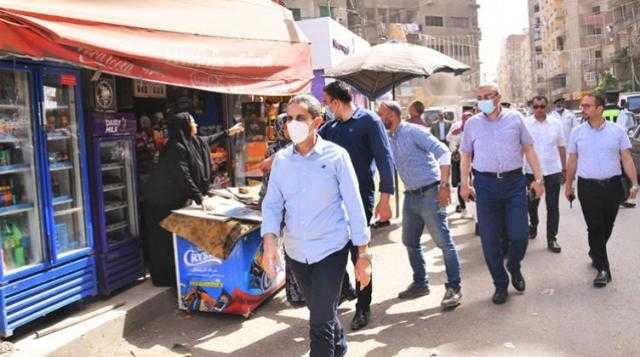 محافظ الغربية يقود حملة مكبرة بشوارع طنطا في ثان أيام العيد
