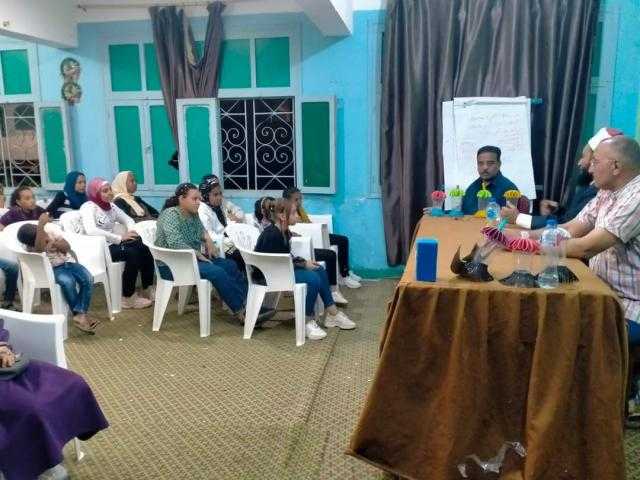 استمرار إدارة الطلائع بسفاجا في تنفيذ الصالون الرمضاني للنشء | صور