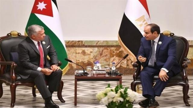 ملك الأردن يعزي الرئيس السيسي والشعب المصري في شهداء القوات المسلحة