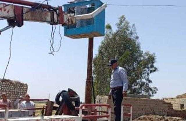 فصل المرافق العامة عن المتعدين على أراضي أملاك الدولة بالشرقية |صور