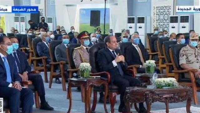 الرئيس السيسي: كان من الصعب أن يتحمل المواطن ضعف البنية التحتية مقابل الاهتمام بالتعليم فقط