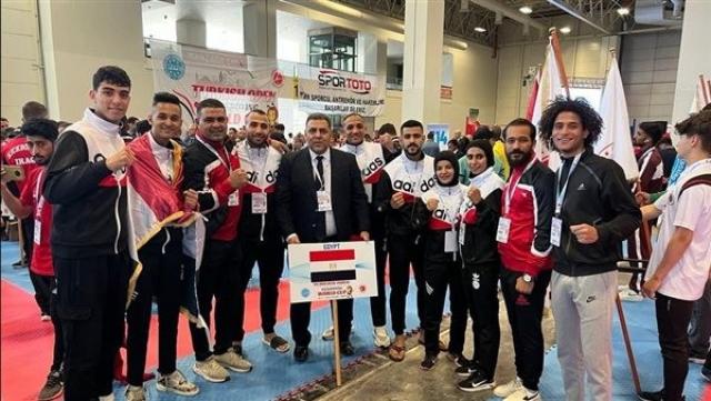 منتخب مصر للكيك بوكسينج يحصد 13 ميدالية في بطولة كأس العالم.. صور
