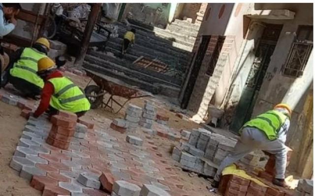 محافظ أسيوط: تركيب الإنترلوك بالحارات الضيقة بمركز البداري