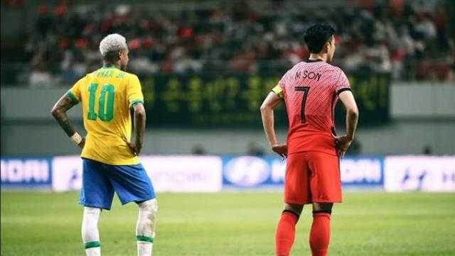 البرازيل تقسو على كوريا الجنوبية بخماسية وديا