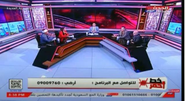 خناقة بين ضيوف ”خط أحمر” بسبب الخلافات الزوجية.. ومحمد موسى يهدد بإنهاء الحلقة