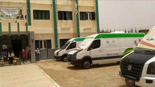 «الصحة» تطلق إطلاق 7 قوافل طبية ضمن مبادرة «حياة كريمة» بالمجان