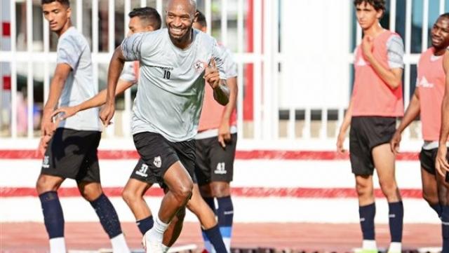 تدريبات بدنية وفقرة للتسديد في مران الزمالك استعدادا لمواجهة الداخلية