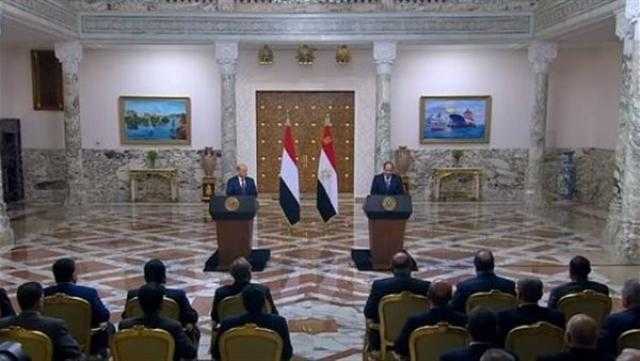الرئيس السيسي: مصر تدعم الشرعية اليمنية والشعب الشقيق