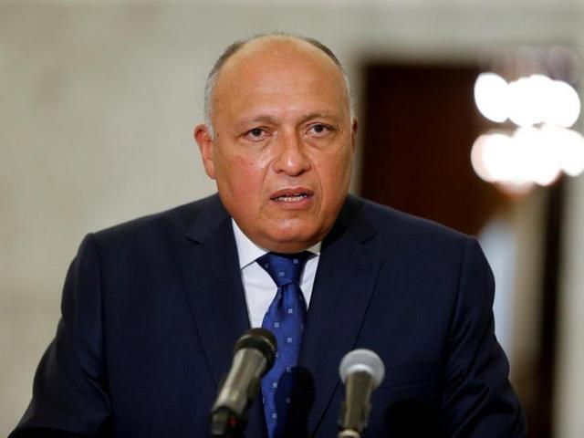 سامح شكري وزير الخارجية