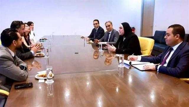 وزيرة الصناعة تبحث مع وزيري تجارة جنوب أفريقيا ولبنان تعزيز الاستثمارات المشتركة