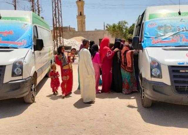 تقديم خدمات علاجية لـ6 آلاف سيدة ضمن مبادرة 100 مليون صحة بالمنيا