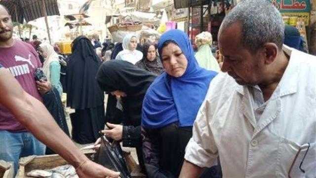 ضبط 171 كجم لحوم ودجاج وأسماك مخالفة في الشرقية.. صور